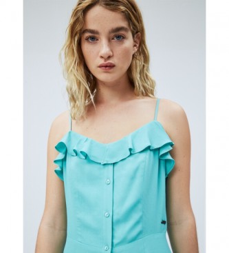 Pepe Jeans Samy turquoise dress