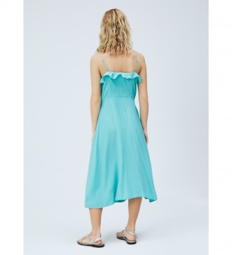 Pepe Jeans Samy turquoise dress