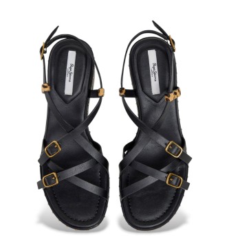 Pepe Jeans Sand�lias Sade Sweet preto