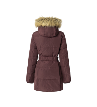 Pepe Jeans Sarah Coat bordowy