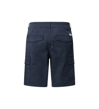 Pepe Jeans Spodenki bermudy cargo w kolorze granatowym