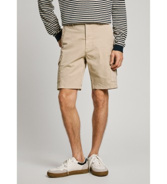 Pepe Jeans Bermuda cargo beige