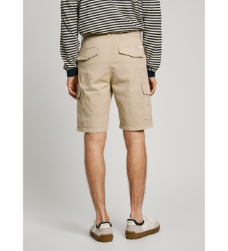 Pepe Jeans Beige cargo-shorts