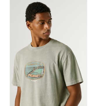 Pepe Jeans Maglietta verde Shaya