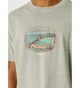 Pepe Jeans Maglietta verde Shaya