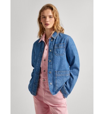 Pepe Jeans Shelby blauw overhemd