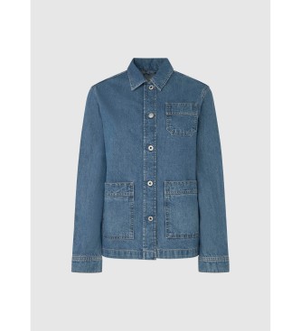 Pepe Jeans Shelby blauw overhemd