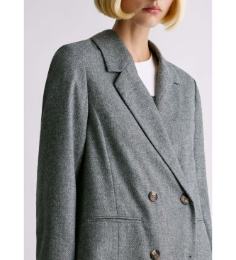 Pepe Jeans Blazer gris Sia