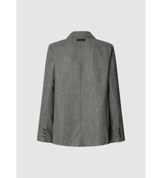 Pepe Jeans Blazer gris Sia