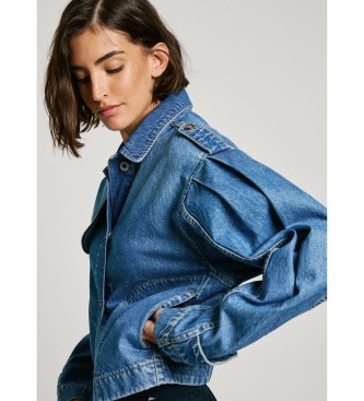 Pepe Jeans Casaco Silvia azul