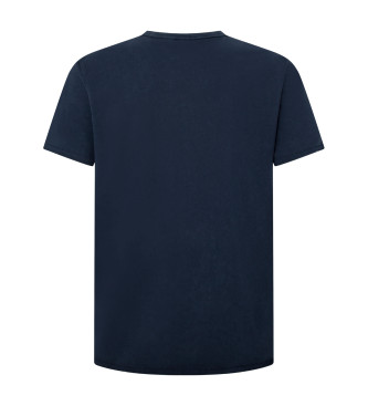 Pepe Jeans T-shirt Carrinson singola blu scuro