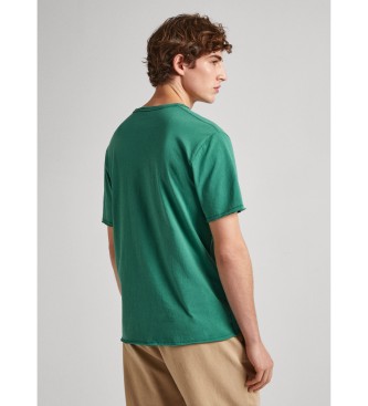 Pepe Jeans T-shirt Single Carrinson vert