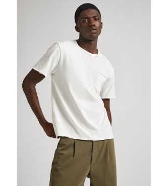 Pepe Jeans Single Carrinson T-shirt i off-white