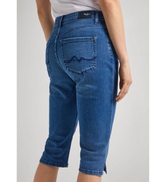 Pepe Jeans Prilegajoče se kratke hlače modre barve