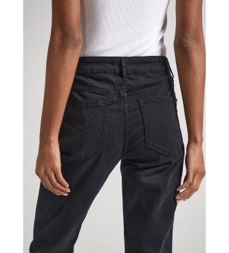 Pepe Jeans Bermuda Skinny Crop Hw svart