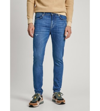 Pepe Jeans Niebieskie jeansy skinny