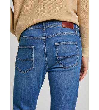 Pepe Jeans Niebieskie jeansy skinny