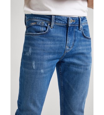 Pepe Jeans Modre Skinny Jeans hlače