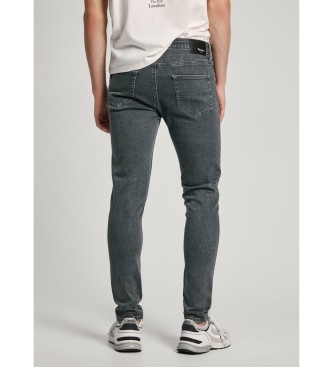 Pepe Jeans Ciemnoszare jeansy skinny