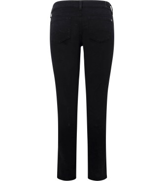 Pepe Jeans Czarne jeansy skinny