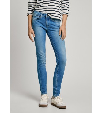 Pepe Jeans Dżinsy skinny fit Soho w kolorze niebieskim