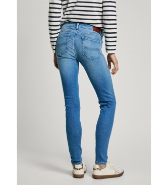 Pepe Jeans Dżinsy skinny fit Soho w kolorze niebieskim