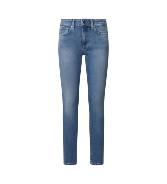 Pepe Jeans Dżinsy skinny fit Soho w kolorze niebieskim