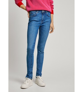 Pepe Jeans Dżinsy skinny fit Regent w kolorze niebieskim