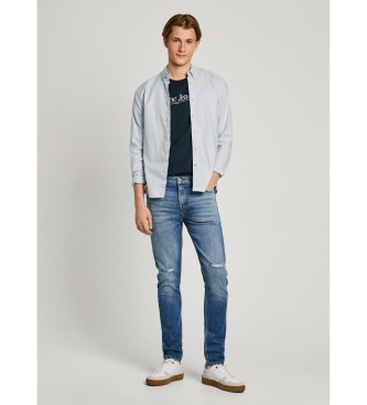 Pepe Jeans Jeans skinny gescheurd blauw