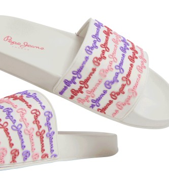 Pepe Jeans Slipperset wit