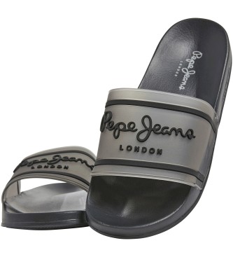 Pepe Jeans Slides slider Translcido W preto