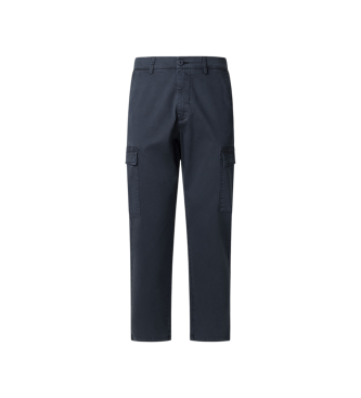 Pepe Jeans Slim Cargo Twill Trousers navy
