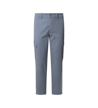 Pepe Jeans Pantalon cargo slim bleu