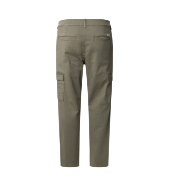 Pepe Jeans Pantalon cargo en serg vert