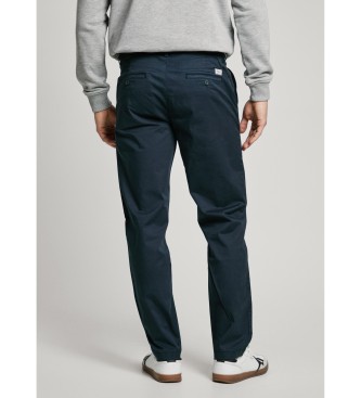 Pepe Jeans Marine katoen popeline chino broek