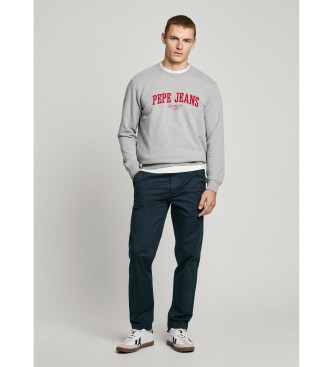 Pepe Jeans Marine katoen popeline chino broek