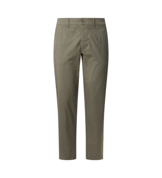 Pepe Jeans Pantaln chino en popeln de algodn verde