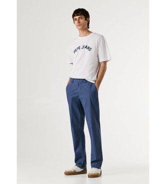 Pepe Jeans Cal�as de popelina Slim Chino estampadas Navy