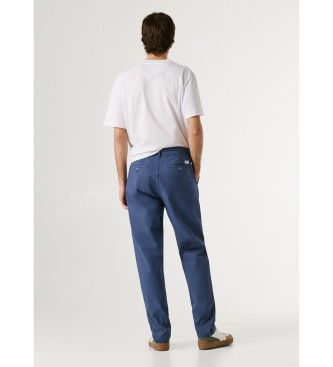 Pepe Jeans Cal�as de popelina Slim Chino estampadas Navy