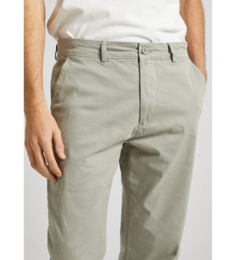 Pepe Jeans Green slim fit chino trousers