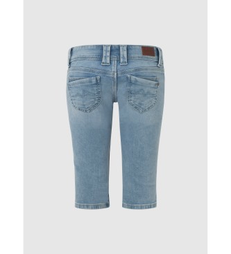 Pepe Jeans Pantaloncini jeans corti blu slim