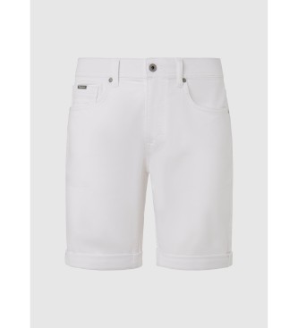 Pepe Jeans Shorts Slim Gymdigo blanco