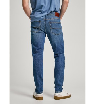 Pepe Jeans Calas de ganga slim azuis