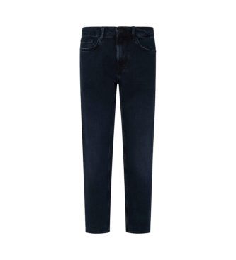 Pepe Jeans Czarne jeansy slim