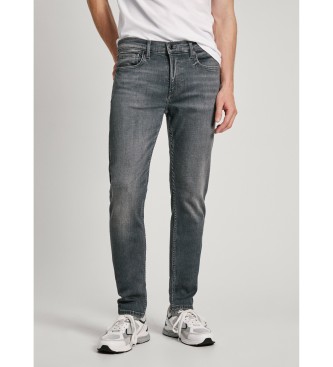 Pepe Jeans Grijze Slim Jeans 