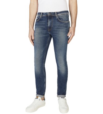 Pepe Jeans Blaue Hatch Jeans mit schmaler Passform