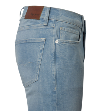 Pepe Jeans Blaue Hatch Jeans mit schmaler Passform