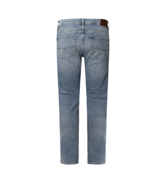 Pepe Jeans Niebieskie dżinsy slim fit Hatch