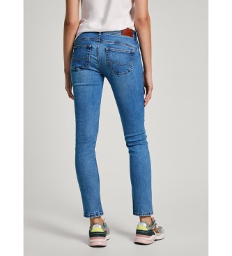 Pepe Jeans Kavbojke Slim Lw modre