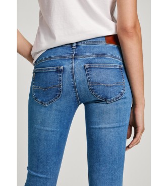 Pepe Jeans Kavbojke Slim Lw modre